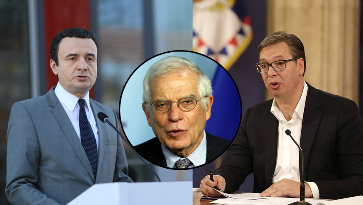 Borrell pak para takimit: Pres që Kurti e Vuçiq të jenë të hapur për të gjetur gjuhën e përbashkët