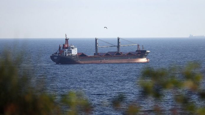 Pesë anije të tjera me grurë nisen nga portet e Ukrainës