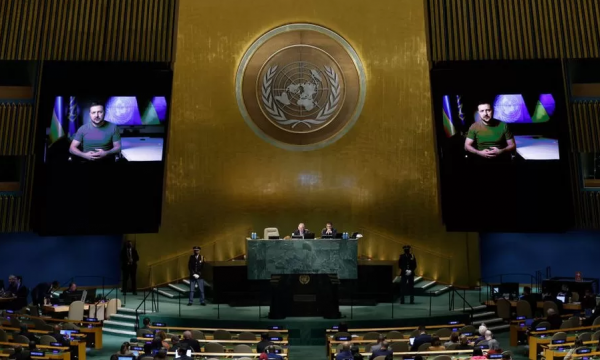 Zelensky fjalim virtual në OKB: Po kryhet krim nga Rusia në Ukrainë, duam të ketë dënim
