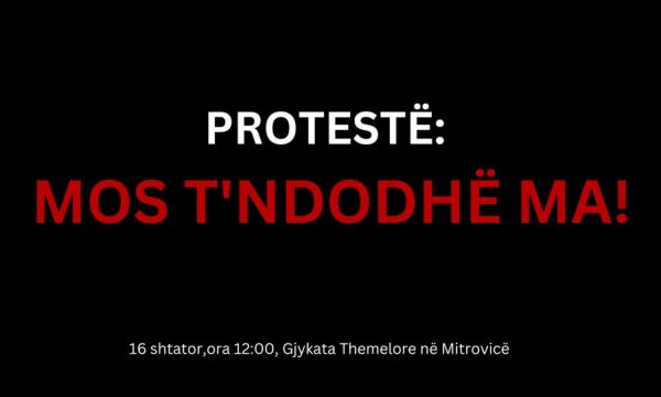 Protestë në Mitrovicë, shkak vetëvrasja e 19-vjeçares pas kërcënimeve që i mori nga i fejuari i saj