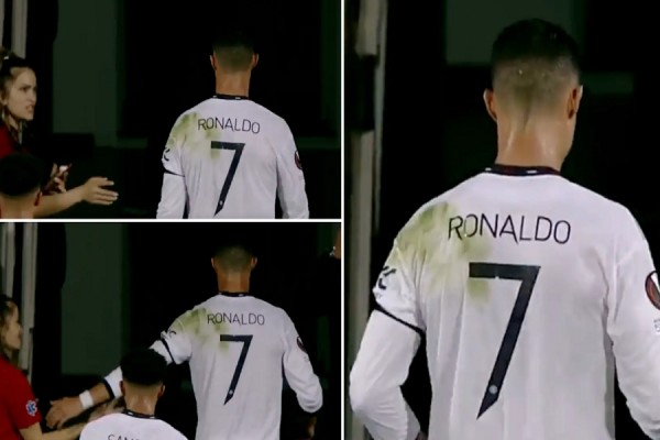 Momenti kur Ronaldo refuzon të bëjë foto me mjeken gjatë ndeshjes kundër Sheriff Tiraspol