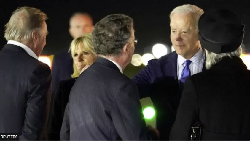 Joe Biden arrin në Londër për funeralin e Mbretëreshës Elizabeth II