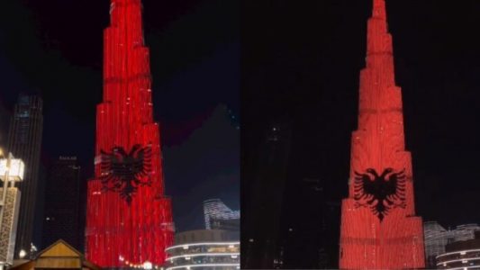 Burj Khalifa ‘vishet’ Kuq e Zi për 28 Nëntor