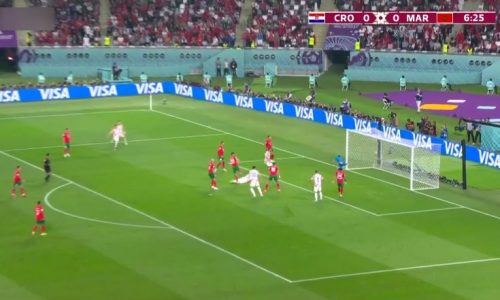 Ndeshje e çmendur, dy gola për dy minuta – gjithçka e barabartë mes Kroacisë dhe Marokut