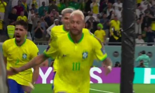 GOOOOOOL/ Neymar thyen mbrojtjen e Kroacisë, kalon Brazilin në epërsi