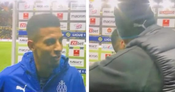 Trajneri i Marseille nuk përmbahet, e përqafon Ounahin pas golit fantastik që e shënoi mbrëmë