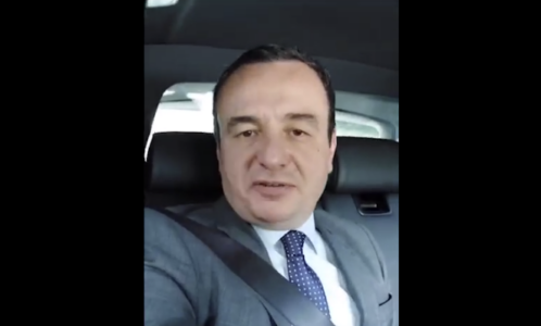 Mirëdita të gjithëve: Kurti publikon video 30 sekondëshe nga kerri por e fshin menjëherë, qe çka përmbante ajo