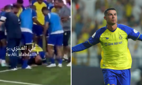 Ronaldo e festoi golin në një mënyrë të veçantë para tifozëve të Al Nassr