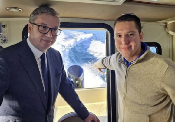 Vuçiq: Djali i’u drejtua policëve të Kosovës, “Babi im është president i juaj”