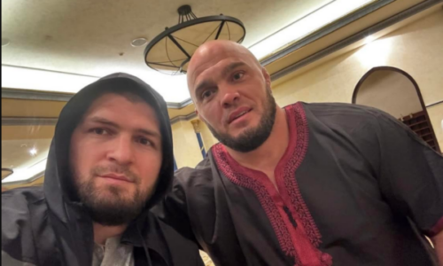 “Vëllai im”, Khabibi publikon fotografi me Ilir Latifin