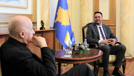 Kosova dhe Vatikani ta njohin njëri-tjetrin, thotë Konjufca në takim me Delegatin Apostolik të Selisë së Shenjtë