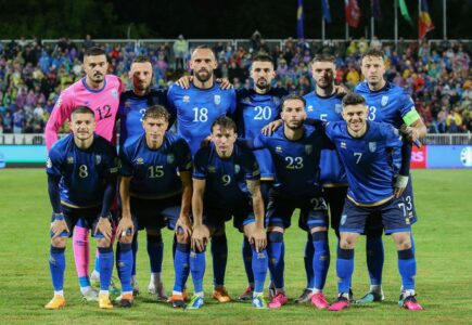 Ky është formacioni debutues i Franco Fodas me Kosovën ndaj Armenisë