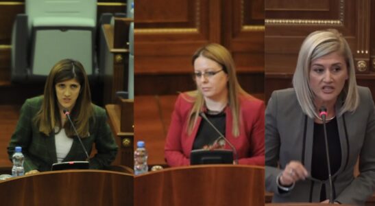 Ganimete Musliu, Hykmete Bajrami e Mimoza Kusari- tri gratë deputete më aktive në Kuvendin e Kosovës