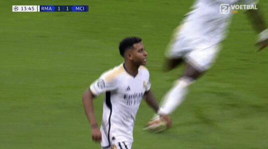 GOOOOOOOL: Real Madrid rikthen rezultatin kundër Cityt, dy gola për dy minuta