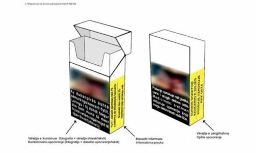 Pakot e duhanit me dizajn të ri, u shtohen fotografi me vërejtje shëndetësore