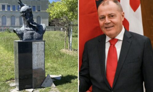Ambasadori shqiptar në Zvicër, Mustafa Nano reagon për dëmtimin e bustit të heroit tonë kombëtar “Skënderbeu” në Gjenevë