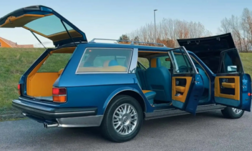 Modeli rrallë i Bentleyt që dikur zotërohej nga një familje mbretërore