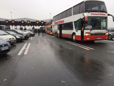 E PËRDITËSUAR-Bllokimi i autobusëve nga Serbia, MPJ: Disa qytetarë po merren në pyetje, e kemi njoftuar QUINT-in