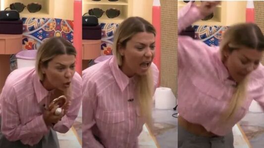 Përplasen Juli dhe Rike Roçi, kjo e fundit nuk kontrollon dot nervat, përplas në tokë…