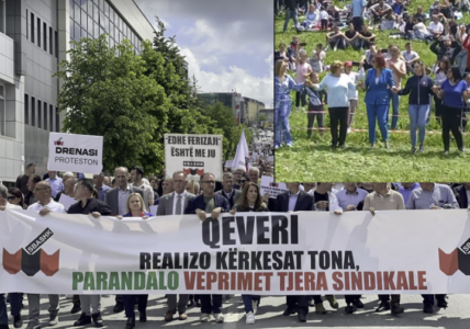 Zëvendësja e Kurtit vallëzon, punëtorët protestojnë – Ish ministri i Punës: Qeveria premtoi, t’i marr seriozisht kërkesat e punëtorëve