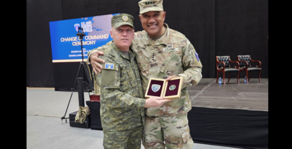 Komandanti i FSK-së, pjesëmarrës në Ndërrimin e Komandës së Ushtrisë Amerikane për Evropë dhe Afrikë