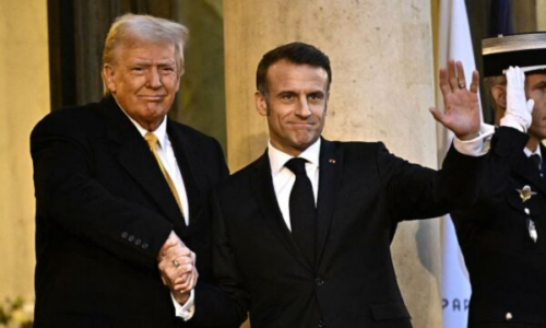 Trump në takimin me Macron: Bota duket paksa e çmendur aktualisht, do të flasim për këtë