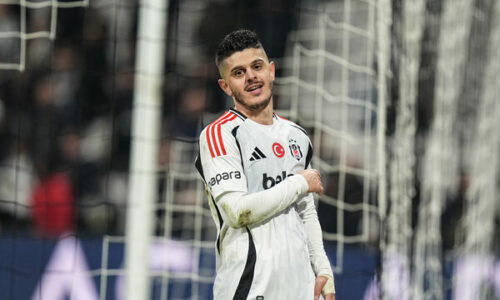 Rashica po kthehet në formë, asiston në fitoren e Beshiktashit ndaj Fenerit