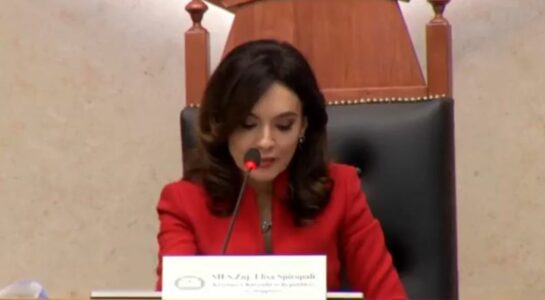 Fyerjet në Kuvendin e Shqpiërisë, Spiropali mbyll seancën