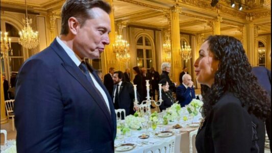 Osmani takon Elon Musk në Paris