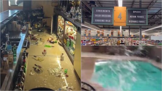 Dalin pamjet nga momenti kur tërmeti 7 ballë goditi Kaliforninë