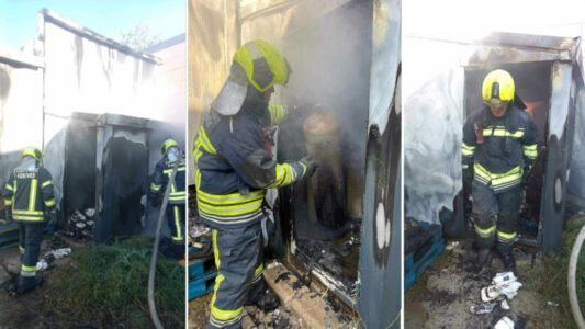 Përfshihet nga flakët biznesi në Vlorë, shkak dyshohet rrjedhja e gazit