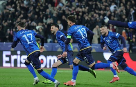 Sonte ndeshja kthyese e Kosovës kundër Islandës