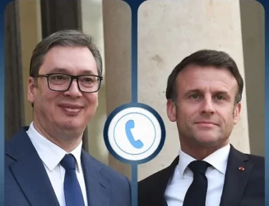 Vuçiq thotë se kanë diskutuar për të “gjitha aspektet e bashkëpunimit bilateral” me Macron