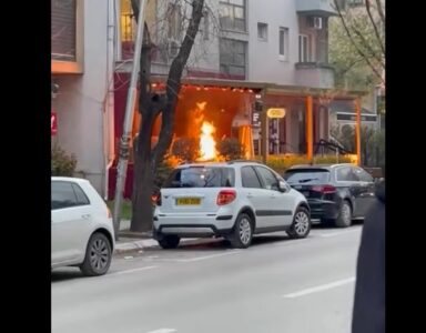 Shpërthen bombola e gazi te ‘Kafet e Vogla’ në Prishtinë, dyshohet për një të lënduar