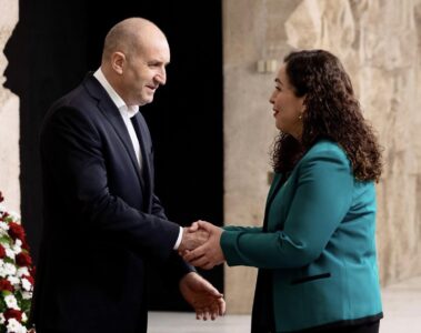 Osmani takohet me presidentin e Bullgarisë: Folëm për forcimin e partneritetit mes dy shteteve