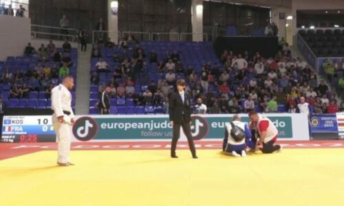 Edhe Akil Gjakova kalon në rrethin e tretë në Evropianin e xhudos