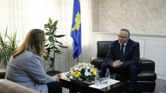 Hamza takohet me shefën e Zyrës së Këshillit të Evropës në Kosovë, diskutojnë për mundësitë e bashkëpunimit