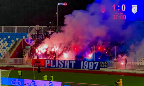 Hedhja e mjeteve piroteknike nga “Plisat”, Prishtina ndëshkohet nga komisioni disiplinor