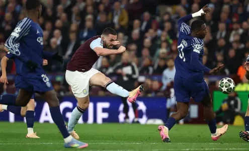 Aston Villa për pak ta befasoj PSG, kjo e fundit kualifikohet në gjysmëfinale