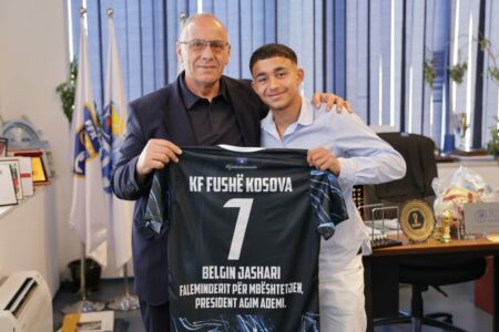 Agim Ademi pret në takim Belgin Jasharin