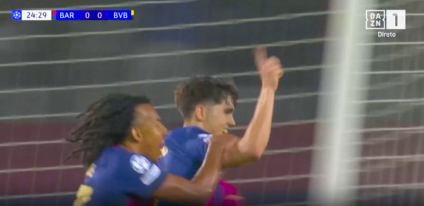 GOOOOOOOL: Barcelona në epërsi ndaj Dortmund, shënon Raphinha