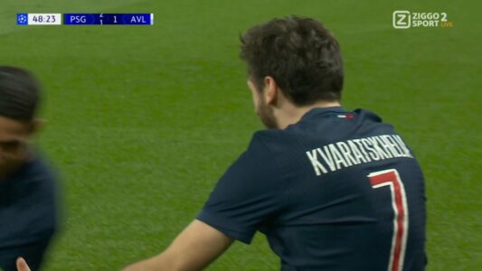 PSG përmbys shifrat ndaj Aston Villa, gol spektakolar nga Kvaratskhelia