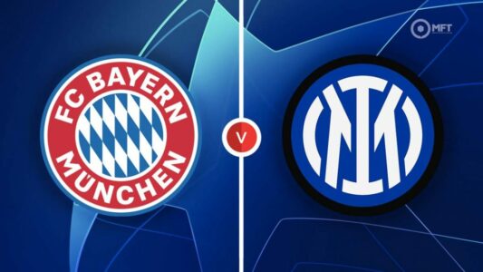 Inter – Bayern Munich, formacionet zyrtare
