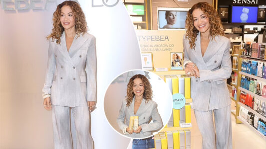 Rita Ora duket një zonjë e vërtetë në Varshavë, ndërsa promovon linjën e saj të produkteve për flokë në Poloni