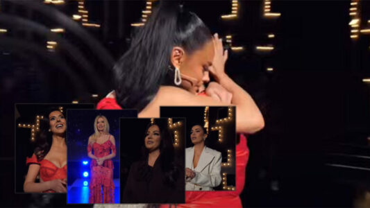 Dea Mishel, Argjira Spanca, Agnesa Vuthaj, Sara Gjordeni dhe nëna e Eglit, dalin njëra pas tjetrës për t’i dhënë një mesazh