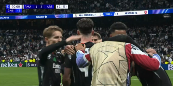 Heshtet Bernabeu! Arsenali shënon golin e dytë ndaj Real Madrid
