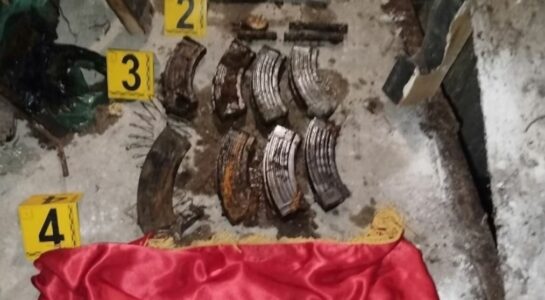 Policia gjen armë dhe municion në Mitrovicë të Veriut