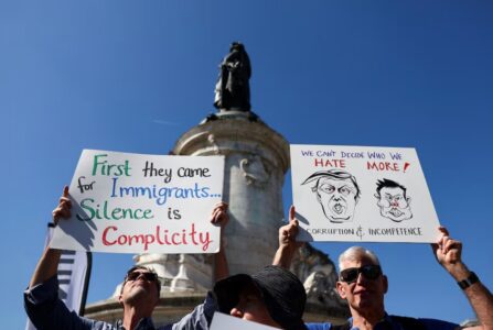 Qindra protestues dalin në qytetet evropiane kundër Trumpit