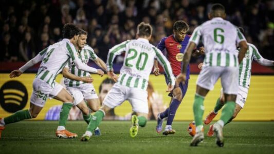 Barcelona dështon të përfitojë nga gabimi i Real Madridit, ndalet nga Betisi