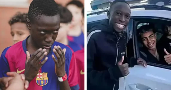 96 gola në 30 ndeshje: Fode Diallo, ylli 13-vjeçar i Barcelonës që po thyen çdo rekord te ekipi U13